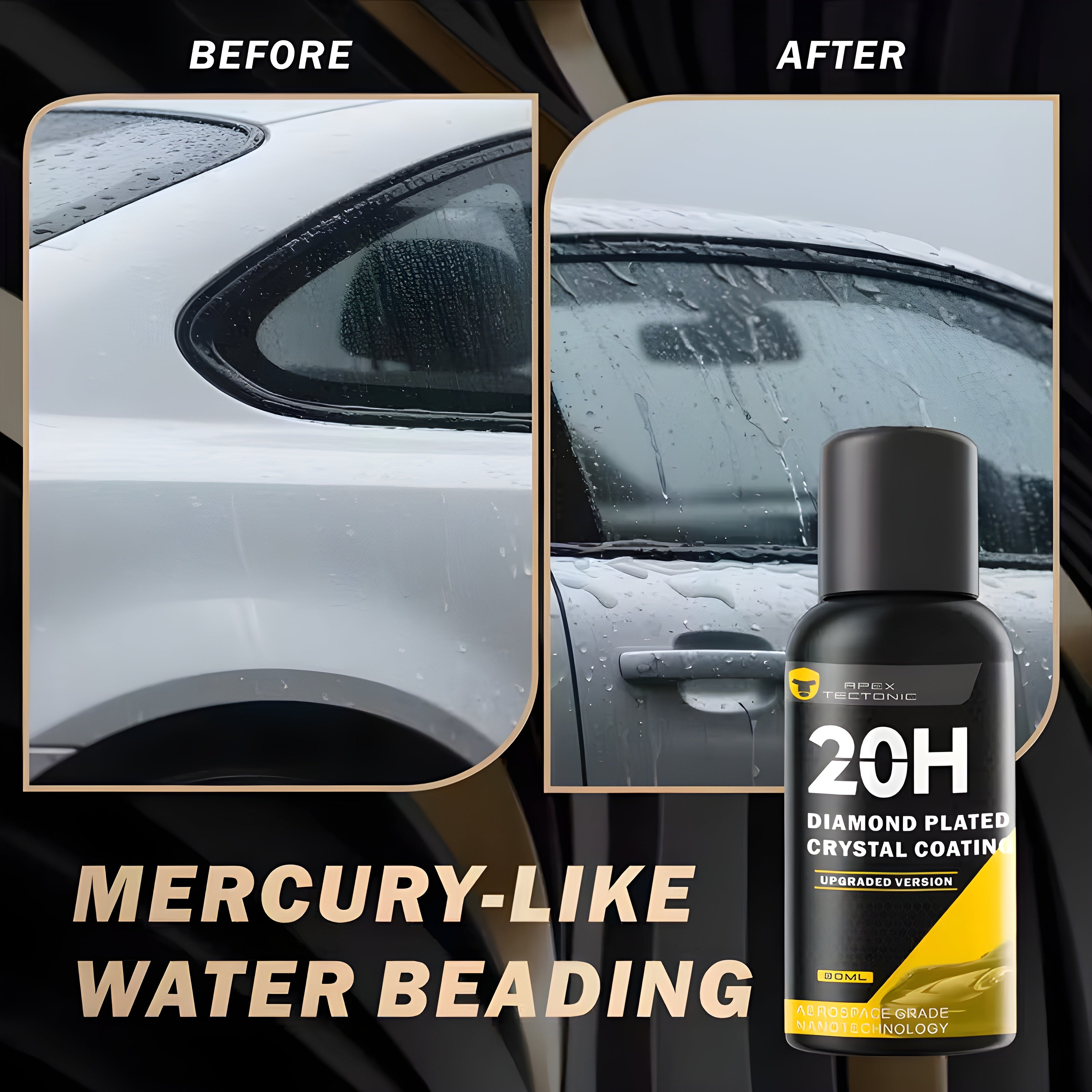 20H Graphone Ceramic Coating – BeadLock Technology (30ml / 1.01oz) | Premium Long-Lasting