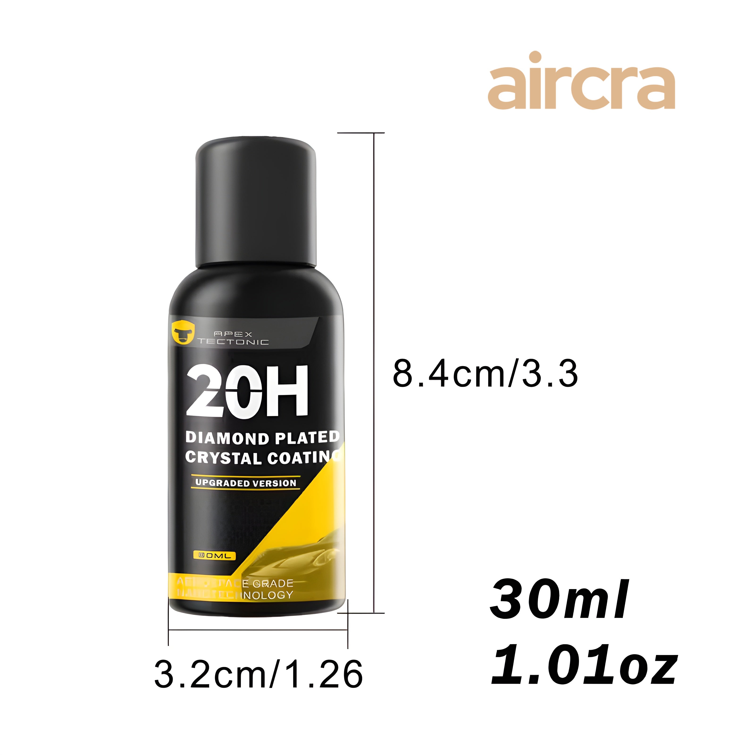 20H Graphone Ceramic Coating – BeadLock Technology (30ml / 1.01oz) | Premium Long-Lasting