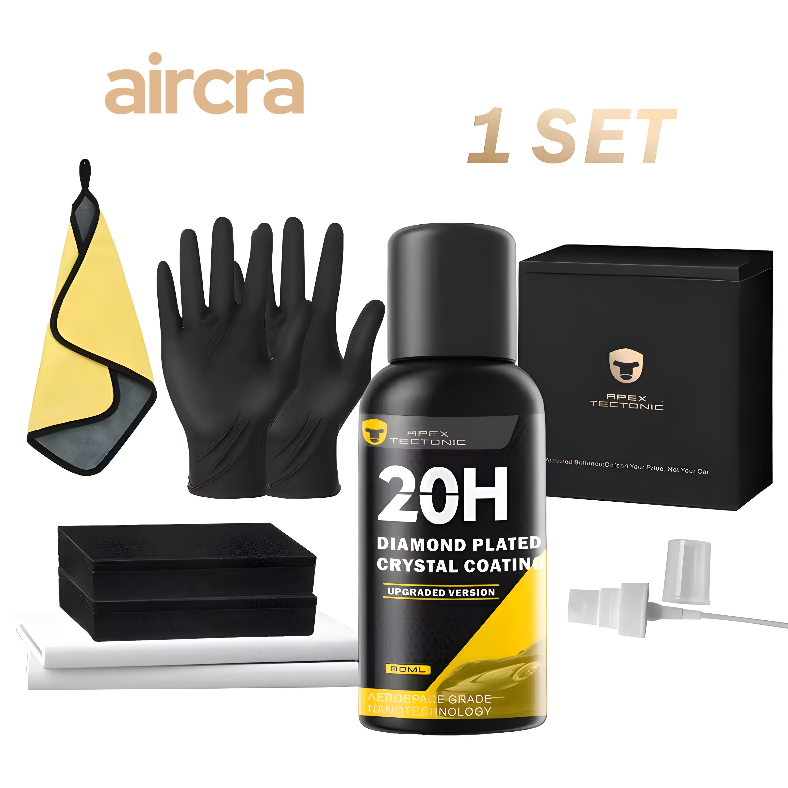 20H Graphone Ceramic Coating – BeadLock Technology (30ml / 1.01oz) | Premium Long-Lasting